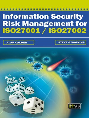cover image of Information Security Risk Management for ISO27001/ISO27002